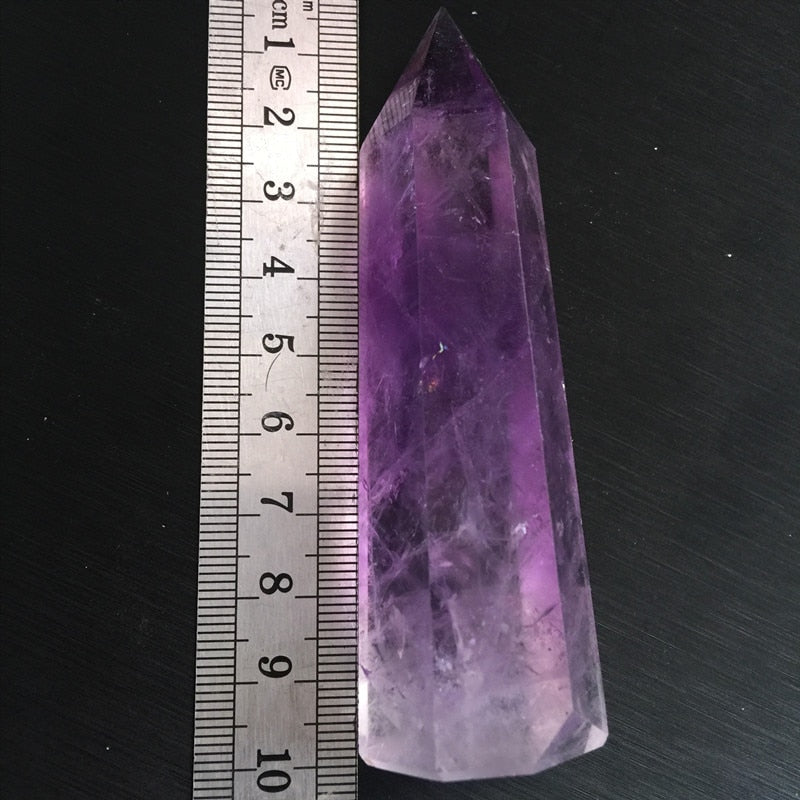 Natural amethyst quartz