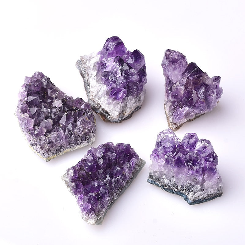 Natural amethyst crystal