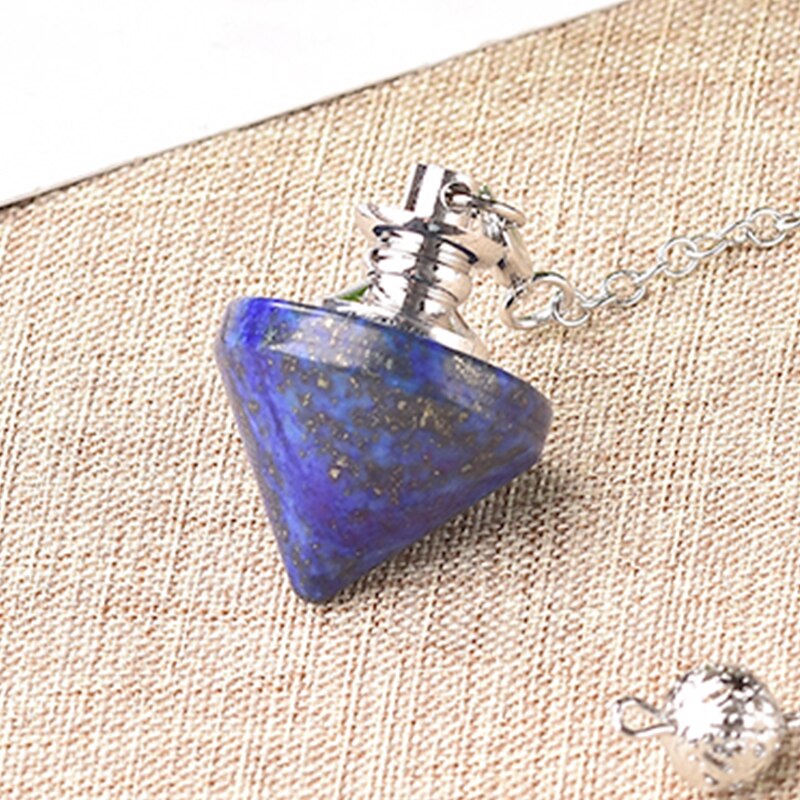 Natural crystal pendant