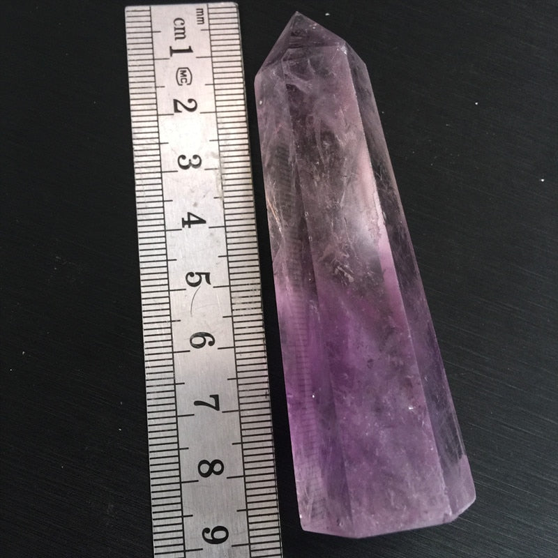 Natural amethyst quartz