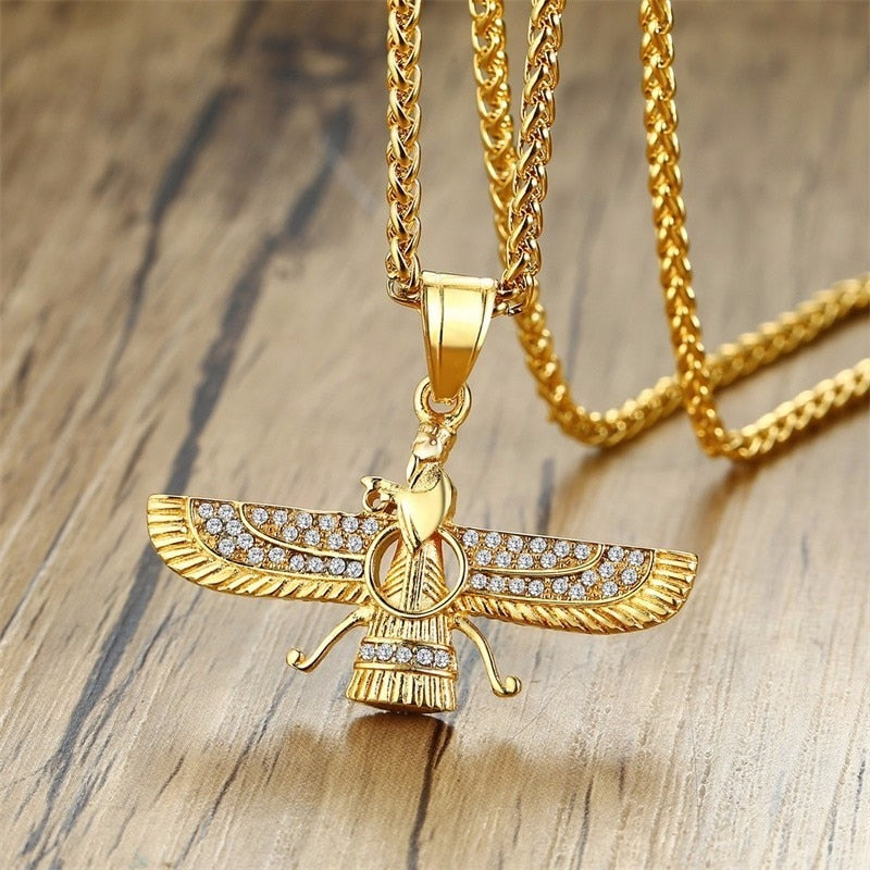 Frohaar wing chain pendant