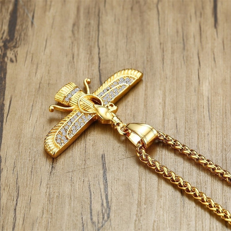 Frohaar wing chain pendant