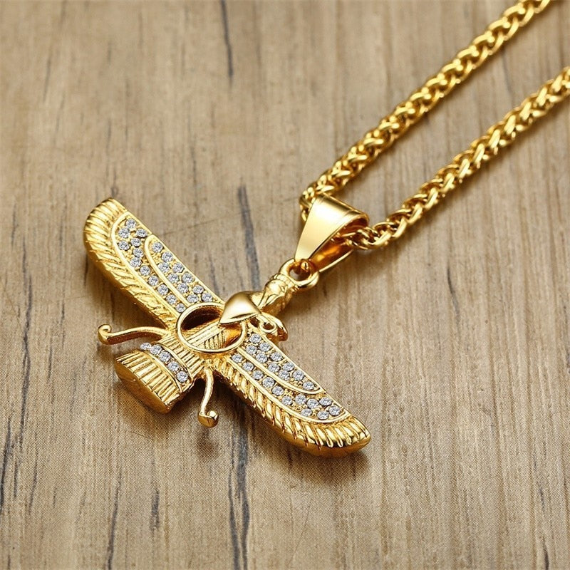 Frohaar wing chain pendant