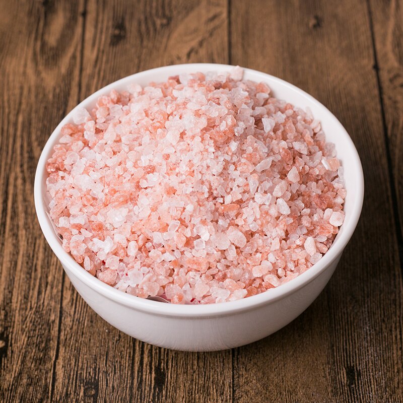 Pink salt crystal