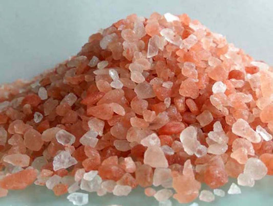 Pink salt crystal