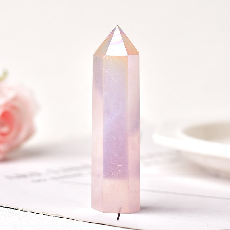 Natural rose quartz