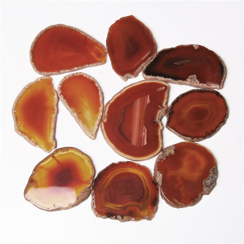 Natural agates