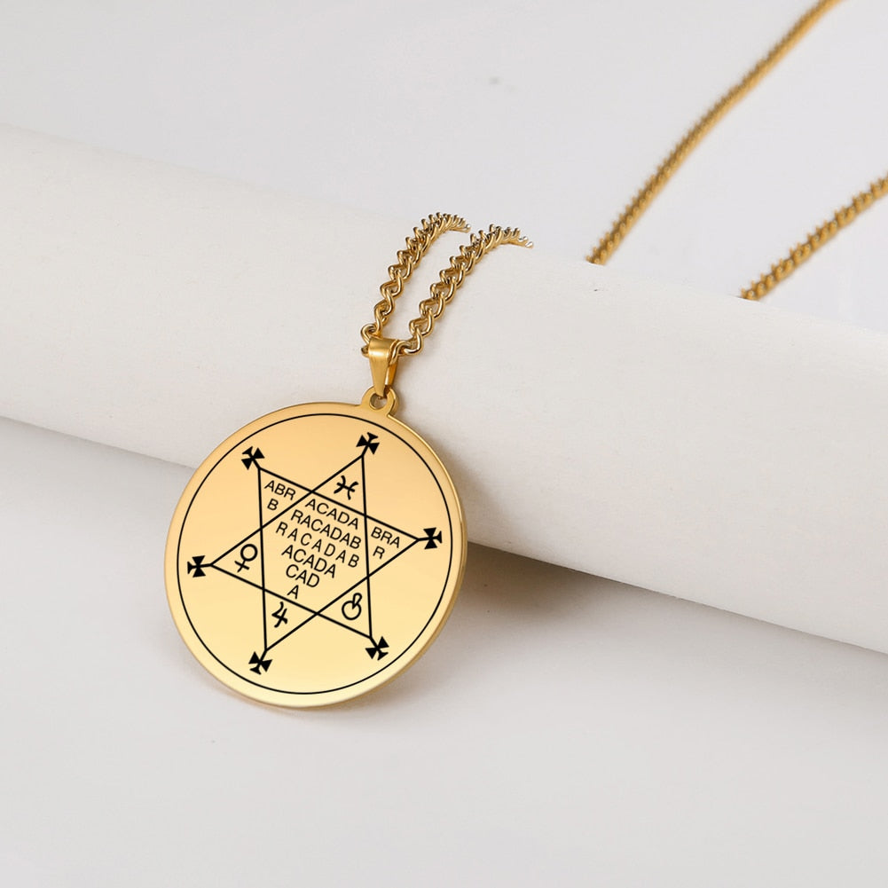 Esoteric amulet necklace