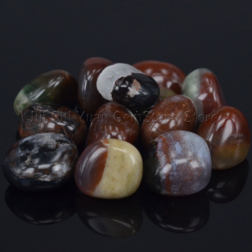 A polished natural gemstone