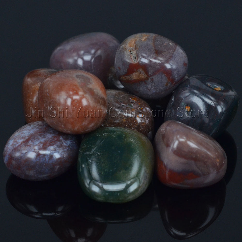 A polished natural gemstone