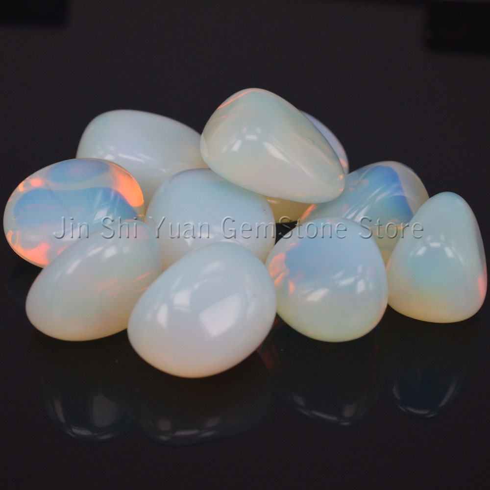 A polished natural gemstone