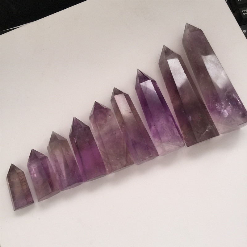 Natural amethyst quartz