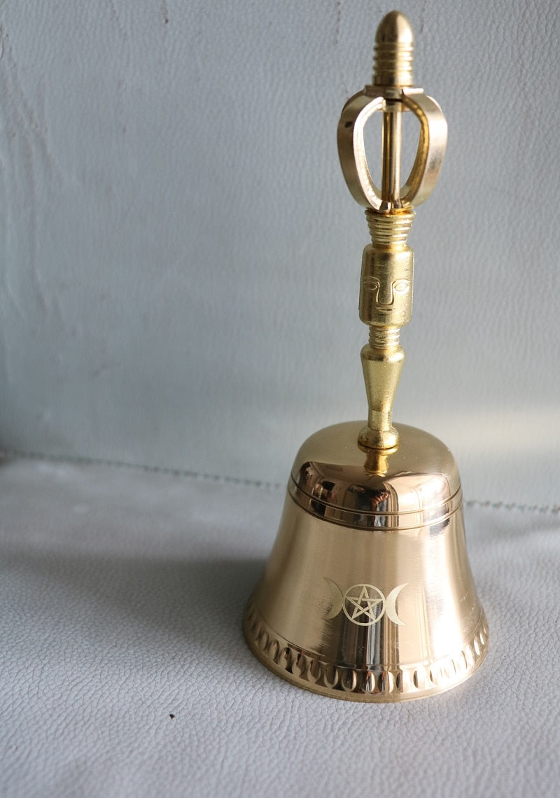 Pentagram cult brass bells