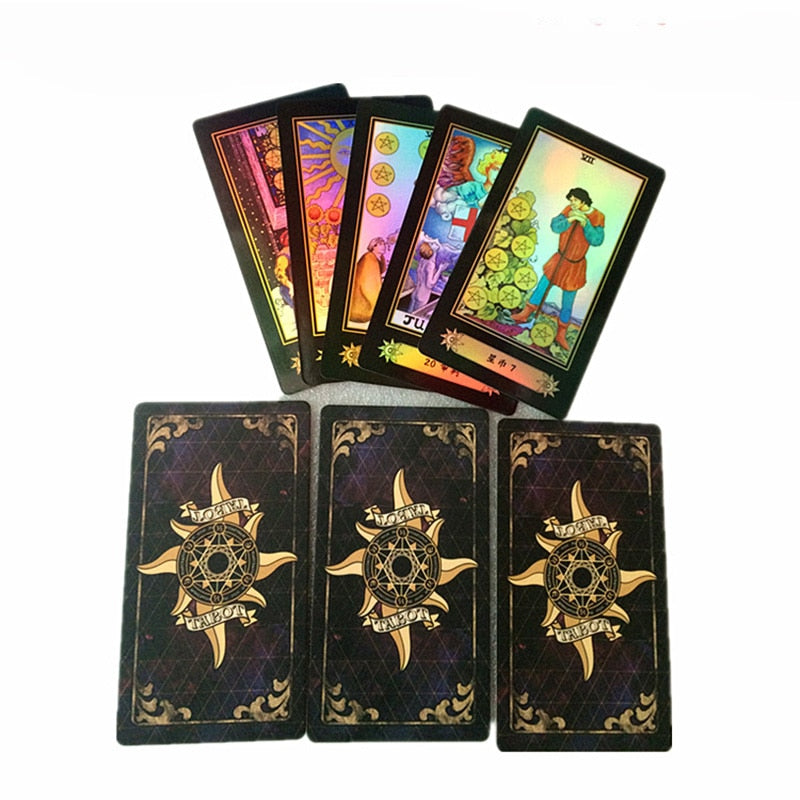 Holographic tarot board