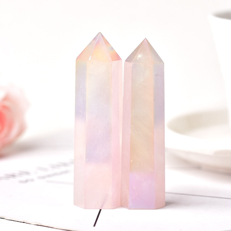 Natural rose quartz