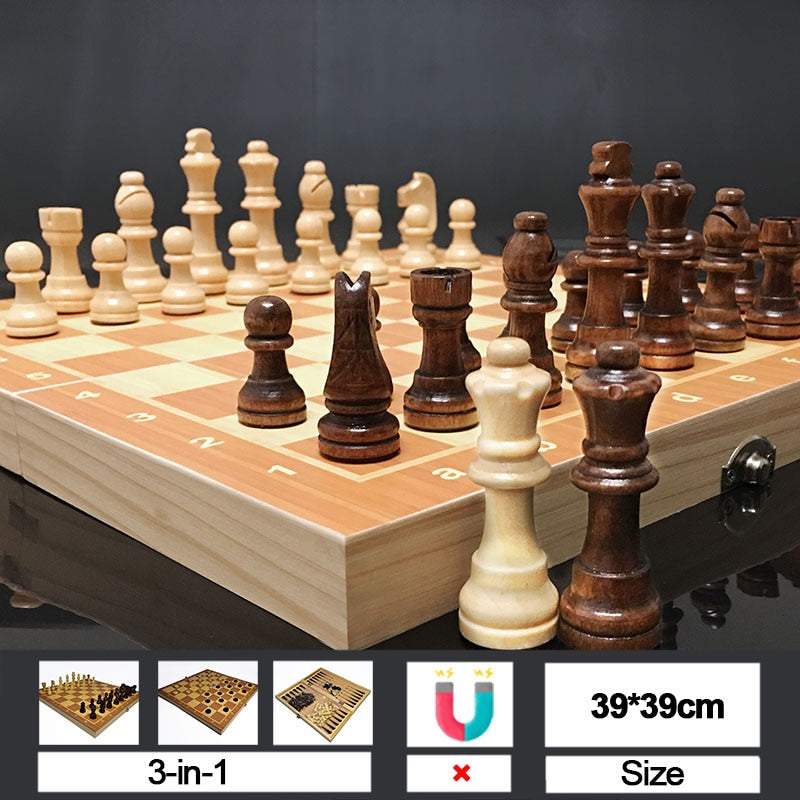 High quality wooden chess