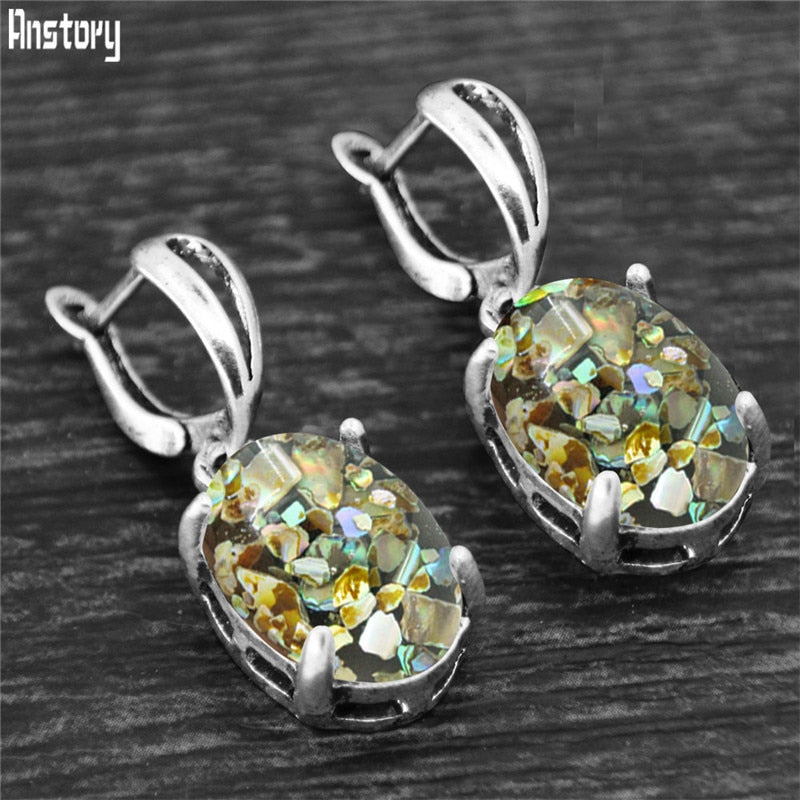 Crystal earrings