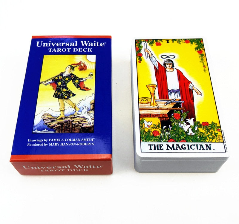 A deck of tarot cards