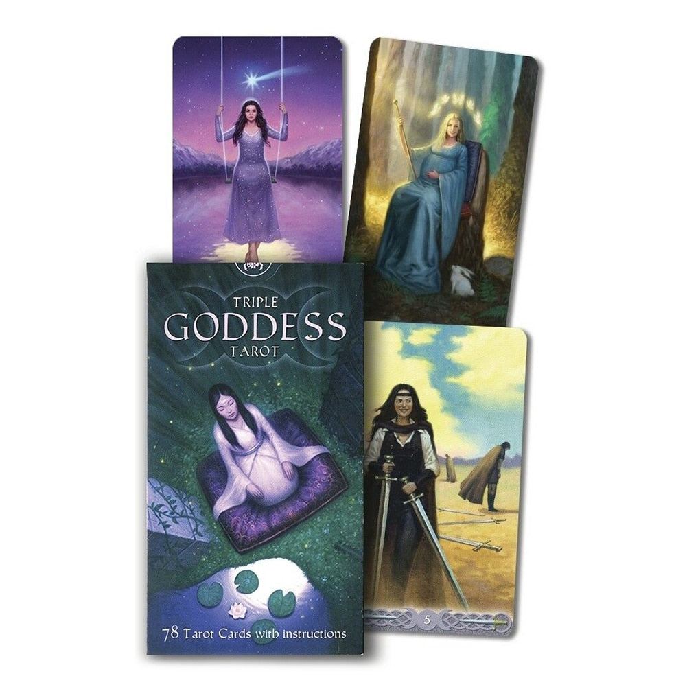 A deck of tarot cards