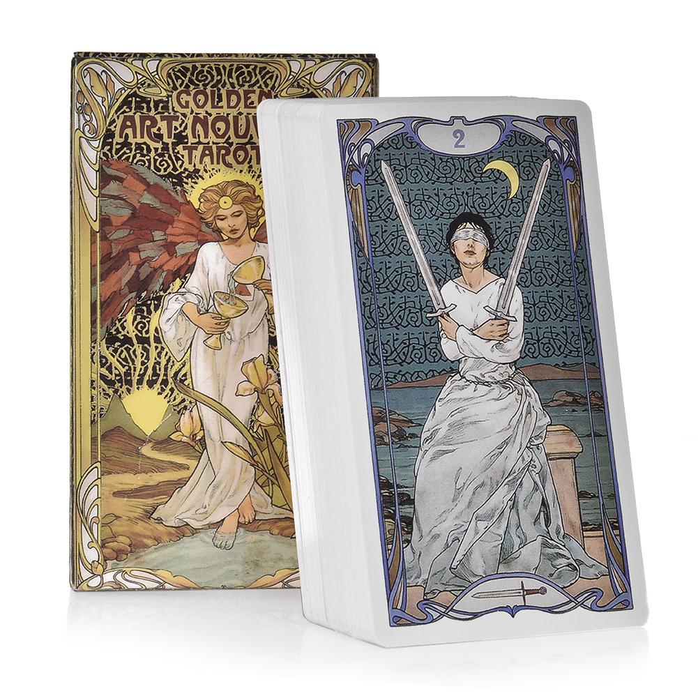 A deck of tarot cards