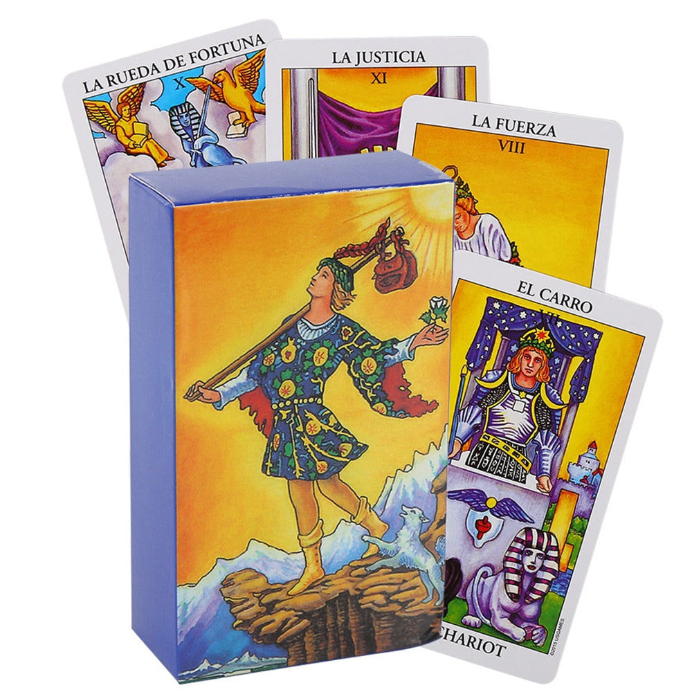 A set of tarot cards