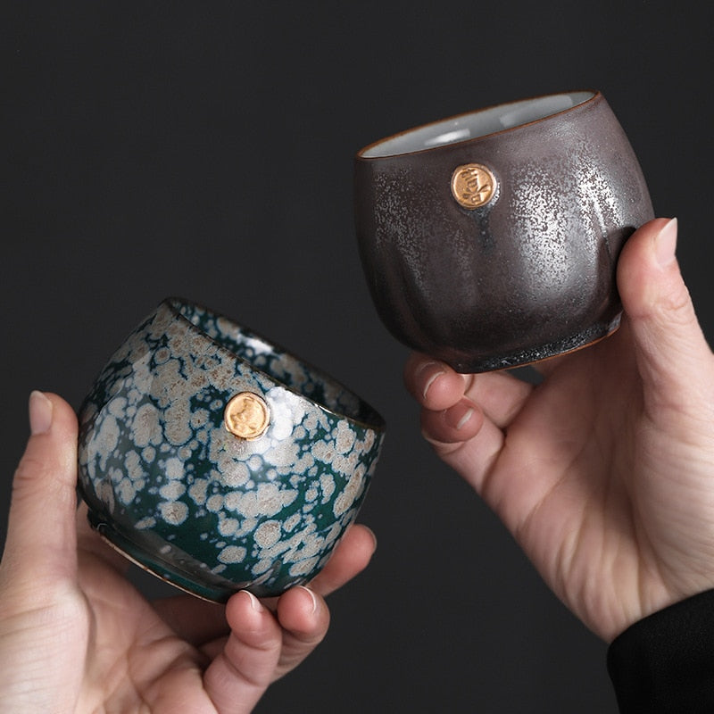 Ceramic Japanese style tea cup