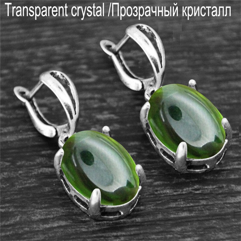 Crystal earrings