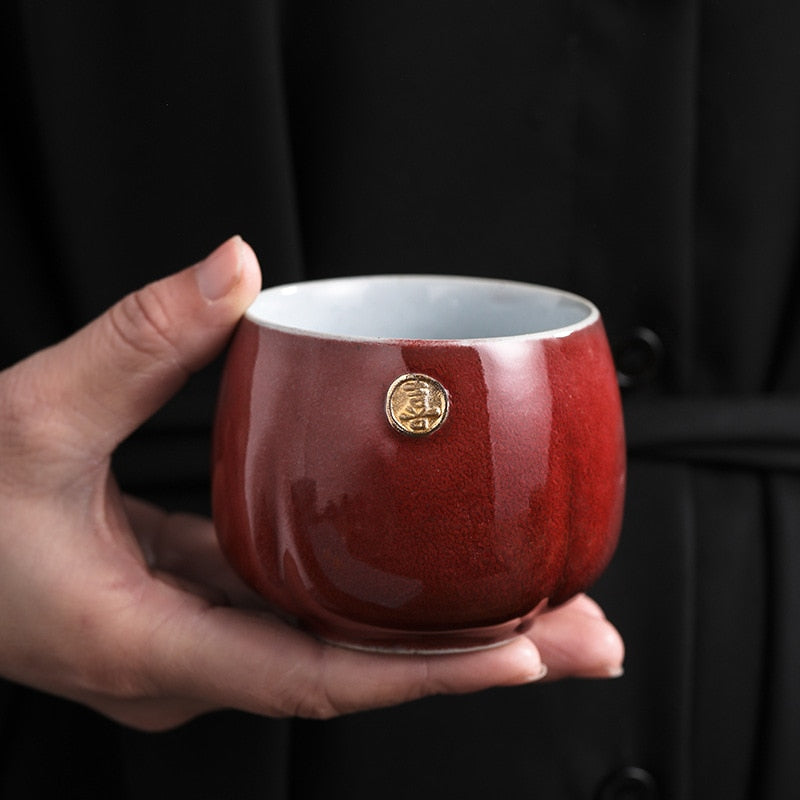 Ceramic Japanese style tea cup