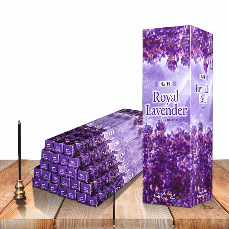 Lavender and dragon's blood incense