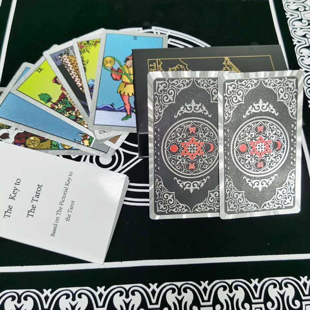 A set of tarot cards