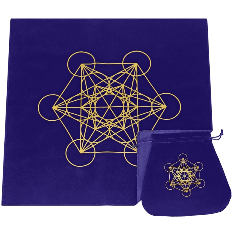 table map of the zodiac constellation and the shape of the flower of life