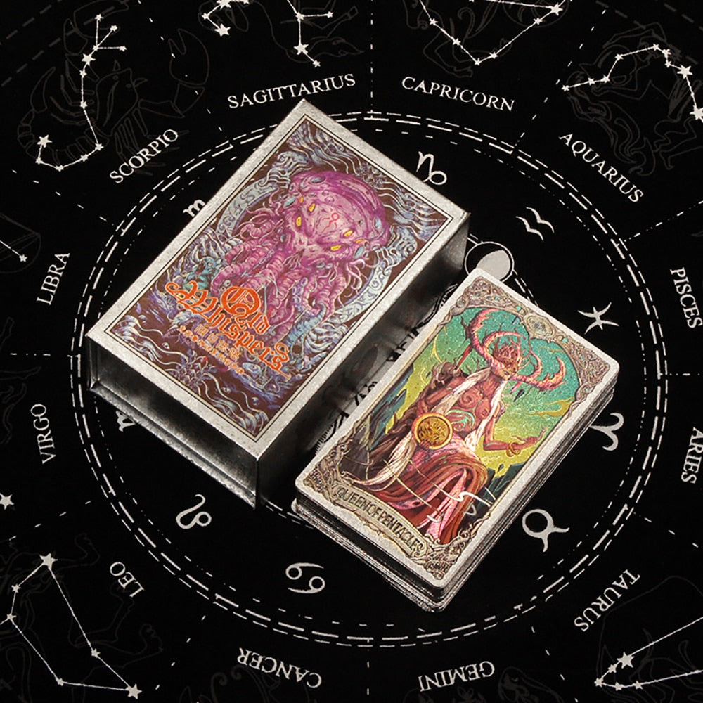 A set of tarot cards