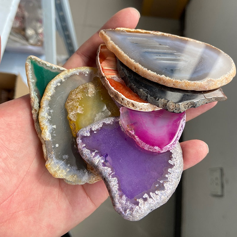 Natural agates