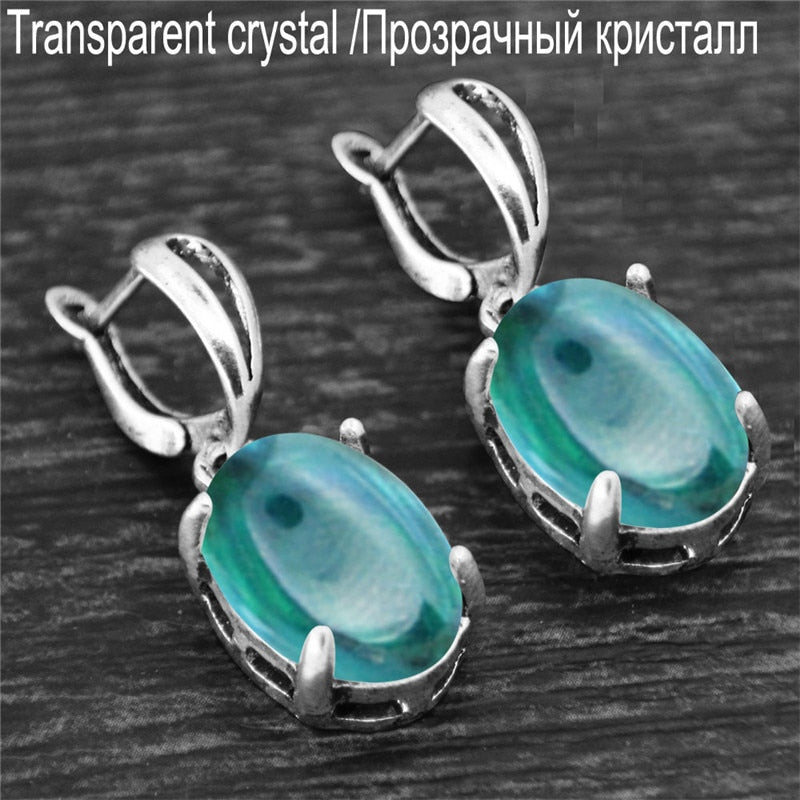 Crystal earrings